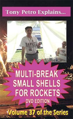 Small Shells for Rockets DVD by Petro